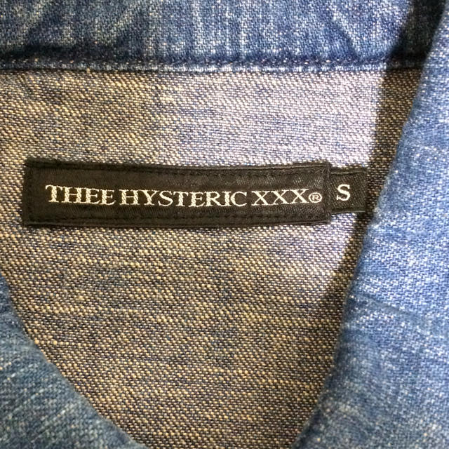 Thee Hysteric XXX(ジィヒステリックトリプルエックス)のTHEE HYSTERIC XXX ヒステリックグラマー デニムシャツ キムタク メンズのトップス(シャツ)の商品写真