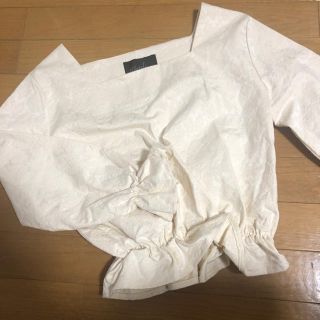 ロキエ(Lochie)のペプラムトップス 古着 used(シャツ/ブラウス(長袖/七分))