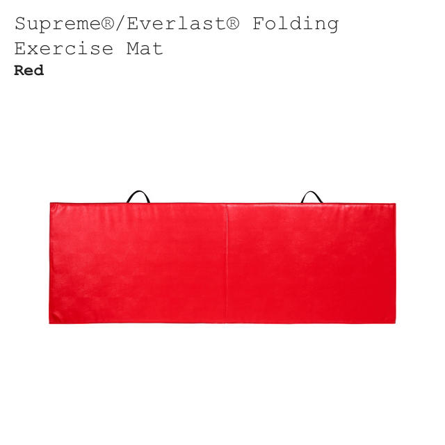 Supreme(シュプリーム)の17fw supreme × everlast mat スポーツ/アウトドアのトレーニング/エクササイズ(トレーニング用品)の商品写真