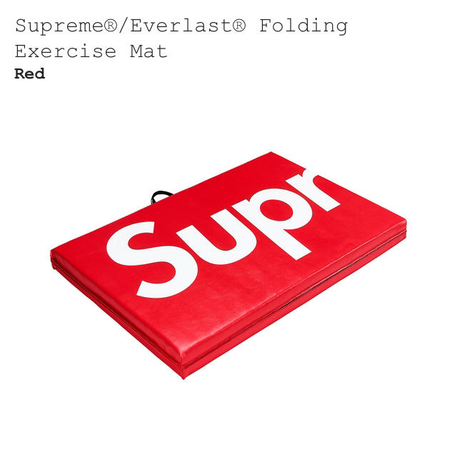 Supreme(シュプリーム)の17fw supreme × everlast mat スポーツ/アウトドアのトレーニング/エクササイズ(トレーニング用品)の商品写真