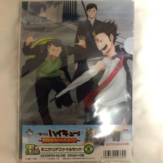 バンプレスト(BANPRESTO)のハイキュー‼︎ 一番くじ クリアファイル 烏野 青城(クリアファイル)