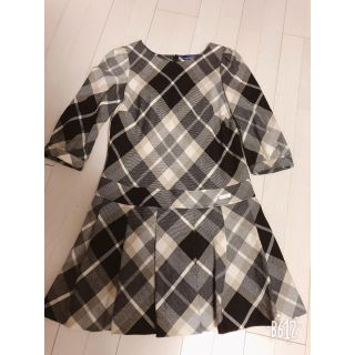 バーバリーブルーレーベル(BURBERRY BLUE LABEL)のBURBERRY BLUE LABEL チェックワンピース(ミニワンピース)