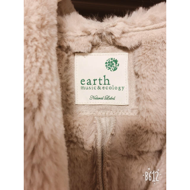 earth music & ecology(アースミュージックアンドエコロジー)のearth music&ecology フェイクムートンコート レディースのジャケット/アウター(ムートンコート)の商品写真