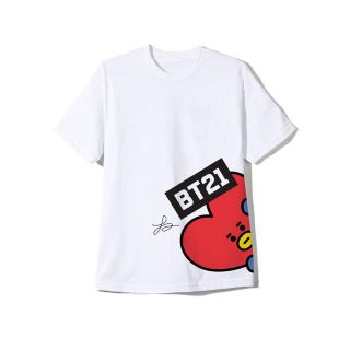 ボウダンショウネンダン(防弾少年団(BTS))のBT21 assc TATA テテ(Tシャツ(半袖/袖なし))