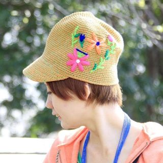 チチカカ(titicaca)のチチカカ★メキシコ刺繍ボールキャップ(´ω｀)ﾉ(キャップ)