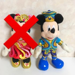 ディズニー(Disney)のTDL35周年 ミッキー ぬいぐるみバッジ(ぬいぐるみ)