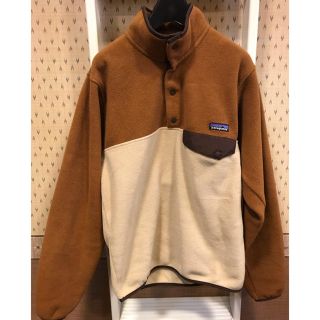 パタゴニア(patagonia)のパタゴニア スナップt フリース patagonia ブラウン×ベージュ(登山用品)