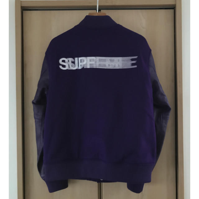 Supreme(シュプリーム)のエムフォ〜様専用Supreme MotionLogo VarsityJacket メンズのジャケット/アウター(スタジャン)の商品写真