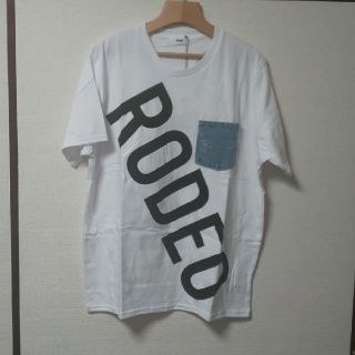 ロデオクラウンズワイドボウル(RODEO CROWNS WIDE BOWL)のRCWB スランディングロゴTシャツ 新品(Tシャツ/カットソー(半袖/袖なし))