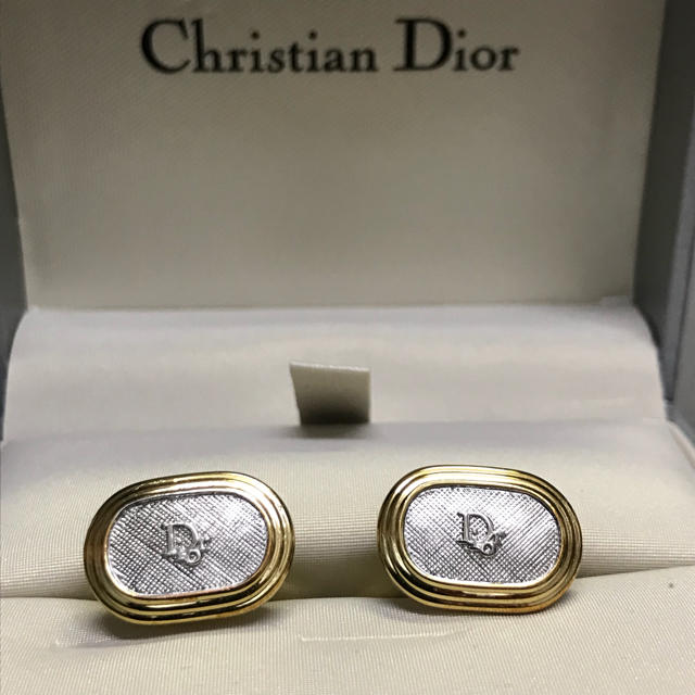 【メール便不可】 ディオール - Dior Christian カフス 4 カフリンクス カフリンクス