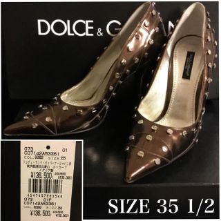 ドルチェアンドガッバーナ(DOLCE&GABBANA)のD&G ハイヒール 約14万 サイズ 35、5 ドルチェ＆ガッバーナ(ハイヒール/パンプス)