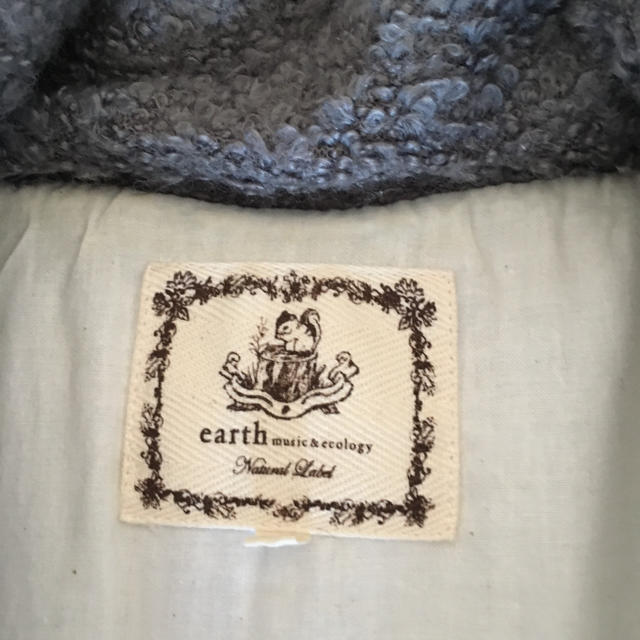 earth music & ecology(アースミュージックアンドエコロジー)のearth  ショートダッフルコート レディースのジャケット/アウター(ダッフルコート)の商品写真