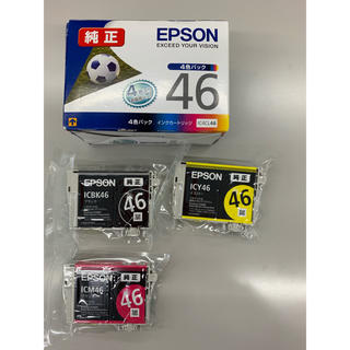エプソン(EPSON)のEPSON純正インクカートリッジ46  3色 未使用(その他)