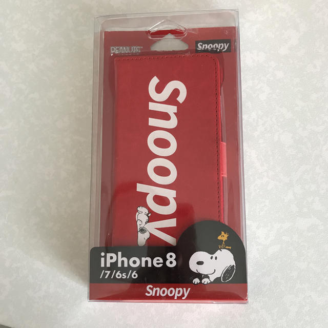 SNOOPY iPhone8/7/6s/6対応 ケース スマホ/家電/カメラのスマホアクセサリー(iPhoneケース)の商品写真