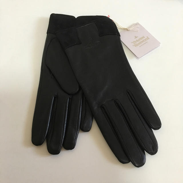 ヴィヴィアン ウエストウッド レザー 手袋 ブラック 新品 | フリマアプリ ラクマ