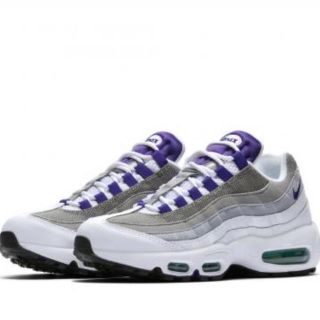 ナイキ(NIKE)のYAMADA博士様専用 NIKE WMNS AIR MAX 95 パープル(スニーカー)