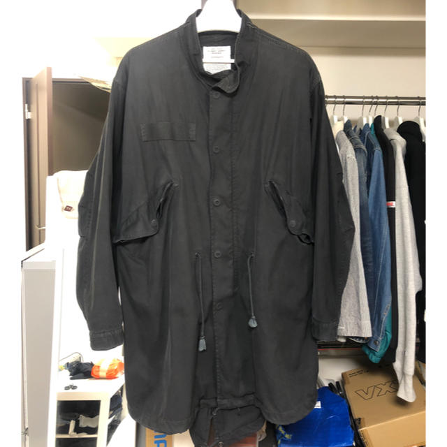 UNUSED アンユーズド BEAMS別注 14AW モッズコート