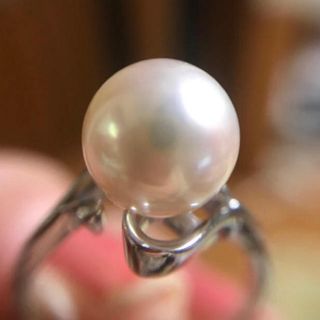 ミキモト(MIKIMOTO)のサービスカード付き ミキモト Pt950 高純度プラチナリング(リング(指輪))