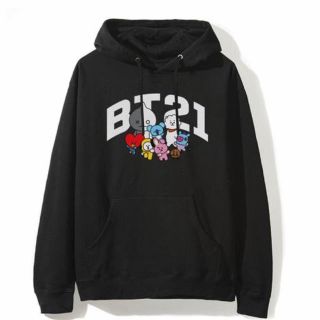 ボウダンショウネンダン(防弾少年団(BTS))の【売り切り】BT21CLUB Archies Black Hoodie/ M(パーカー)