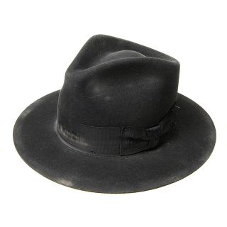 ボルサリーノ(Borsalino)のステットソン ウィペット stetson dusty whippet ブラック(ハット)