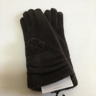 アンテプリマ(ANTEPRIMA)のアンテプリマ 手袋 ブラウン 新品 スマホ対応(手袋)