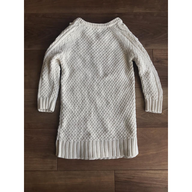 GAP Kids(ギャップキッズ)の美品 ギャップ 2歳 ニットワンピース キッズ/ベビー/マタニティのキッズ服女の子用(90cm~)(ワンピース)の商品写真