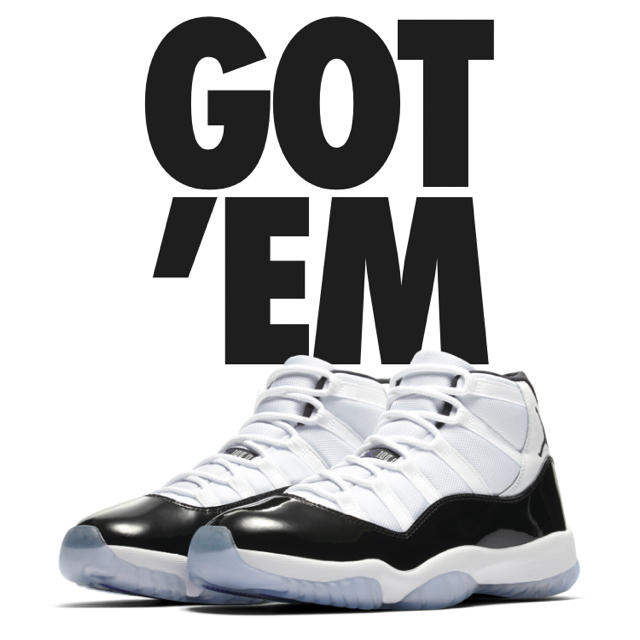 AIR JORDAN11 CONCORD