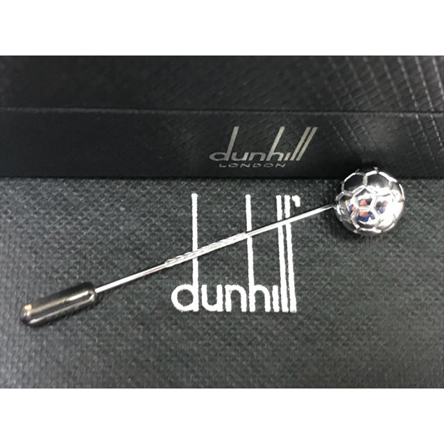 Dunhill(ダンヒル)のDunhill サッカーボール 925 ダンヒル ネクタイピン ラペルピン メンズのファッション小物(ネクタイピン)の商品写真
