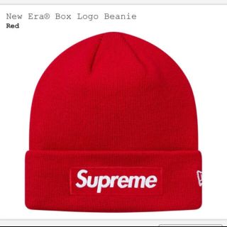 シュプリーム(Supreme)のsupreme New Era Box Logo Beanie(ニット帽/ビーニー)