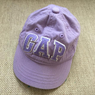ベビーギャップ(babyGAP)のbabyGap キャップ パープル(帽子)
