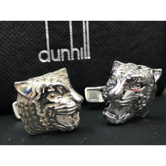 Dunhill - Alfred Dunhill 虎 Ag925 カフス カフリンクス ダンヒルの通販 by zest shop｜ダンヒルならラクマ