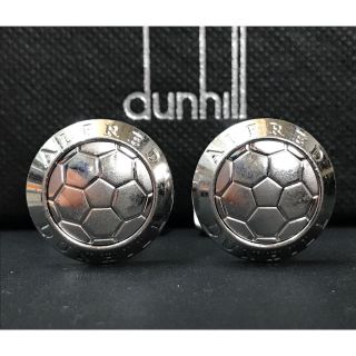 ダンヒル(Dunhill)のAlfred Dunhill サッカーボール カフス カフリンクス ダンヒル(カフリンクス)