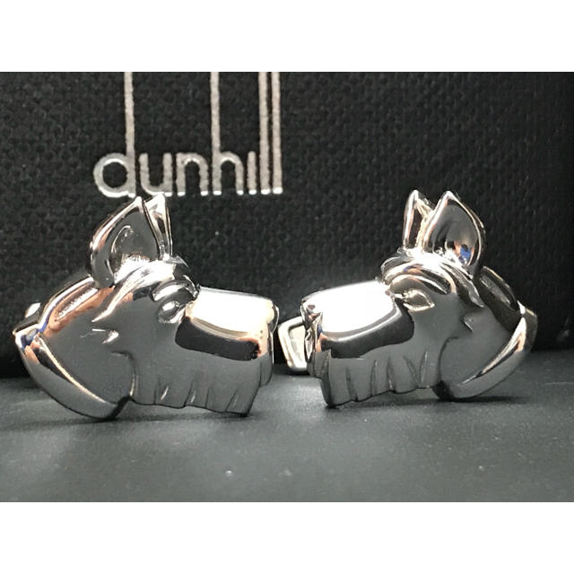 Dunhill(ダンヒル)のAlfred Dunhill ドック 925 カフス カフリンクス ダンヒル メンズのファッション小物(カフリンクス)の商品写真