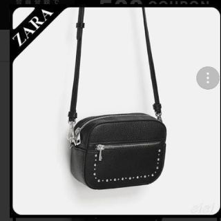 ザラ(ZARA)のZARA♡新品スタッズクロスボディバッグ(ショルダーバッグ)