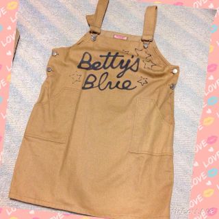 ベティーズブルー(BETTY'S BLUE)のベティーズ  オールインワンスカート(ひざ丈スカート)