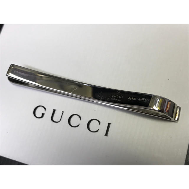 Gucci(グッチ)のGUCCI 925 ネクタイピン タイピン タイバー グッチ メンズのファッション小物(ネクタイピン)の商品写真