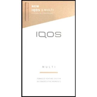 アイコス(IQOS)のiQOS3マルチ ブリリアントゴールド  正規購入品(タバコグッズ)