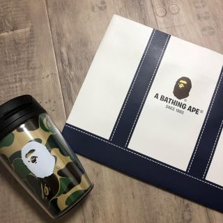 アベイシングエイプ(A BATHING APE)のAPE エイプ タンブラー 新品未使用(タンブラー)