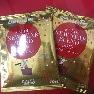 カルディ(KALDI)のKALDI 新年限定 ニューイヤーブレンド2019 ドリップコーヒー(コーヒー)