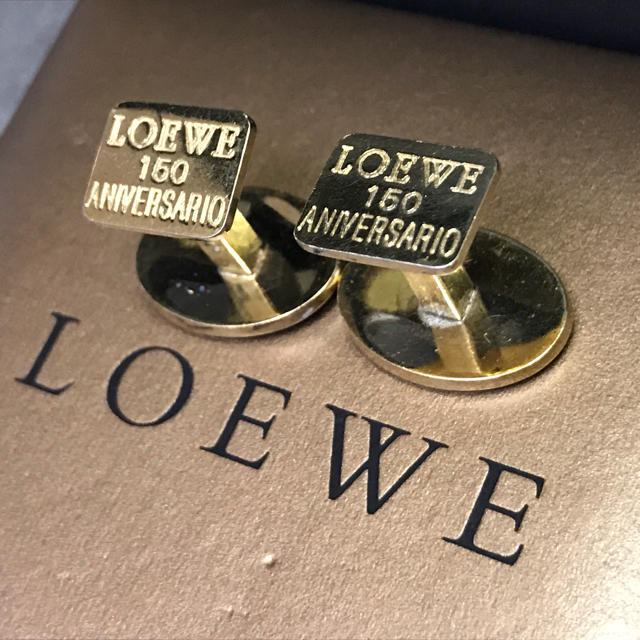 LOEWE(ロエベ)のロエベ ブルー グリーン カフス カフリンクス メンズのファッション小物(カフリンクス)の商品写真