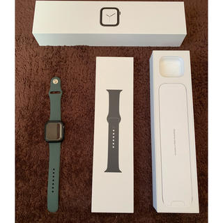 アップルウォッチ(Apple Watch)のapple watch 4 40mm スペーグレイ(腕時計(デジタル))