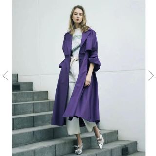 アメリヴィンテージ(Ameri VINTAGE)のAmeri Vintage GOURD SLEEVE TRENCH COAT(ロングコート)