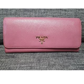 プラダ(PRADA)のプラダ　長財布　ピンク(長財布)