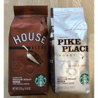 スターバックスコーヒー(Starbucks Coffee)の0413みちさま専用スターバックス2019福袋コーヒー豆2種類(コーヒー)