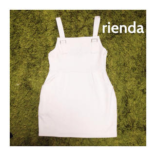 リエンダ(rienda)の新品rienda ワンピ(ミニワンピース)