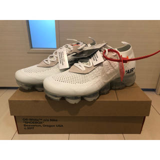 ナイキ(NIKE)のnike off white vapormax 25.5cm 7.5(スニーカー)