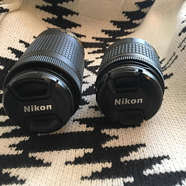 Nikon(ニコン)のNikon レンズ 2本セット スマホ/家電/カメラのカメラ(レンズ(ズーム))の商品写真