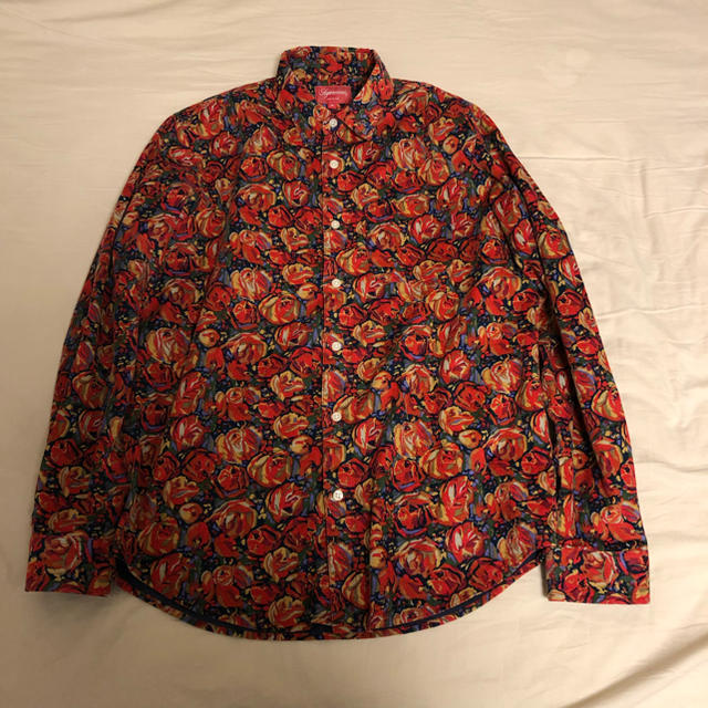 SUPREME 18aw Roses Corduroy Shirt