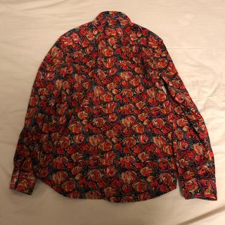 supreme corduroy shirt red M