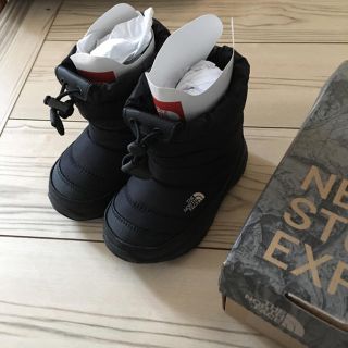 ザノースフェイス(THE NORTH FACE)のTHE NORTH FACE ヌプシ スノーブーツ 15cm ブラック(ブーツ)